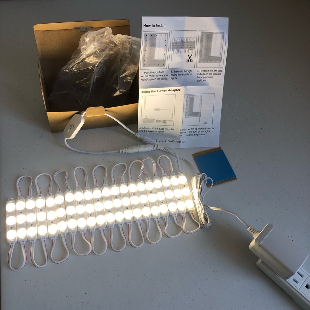 Led Mirror Lights,Vanity Make Up Strip Light,10ft
